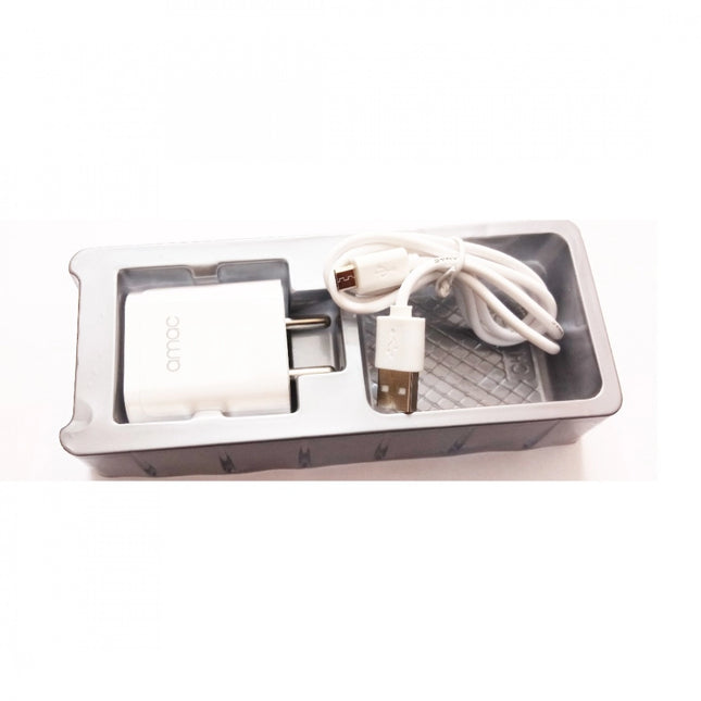 Brand Amac 1.2Amp Brand : CH-22 (USB Charger)-White