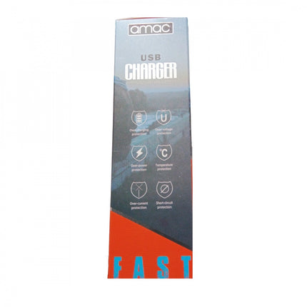 Brand Amac Charger CH-18 6.2 A 3USB-Assorted