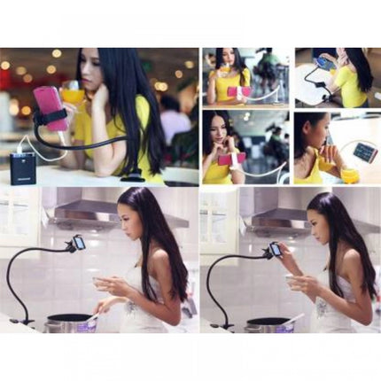 Pack Of_2 Lazy Stand Mobile Phone Mount (Color: Assorted)