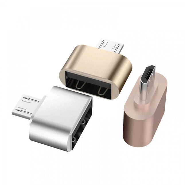 Pack Of_10 Metal Otg (Color: Assorted)