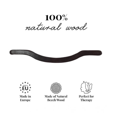 Wood U Shape Massage Tools (Brown)