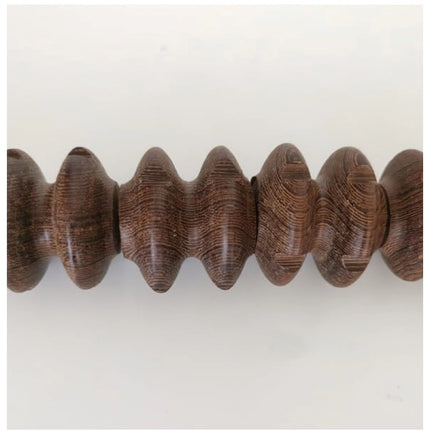 Wood Wheel Roller Scraping Tool (Brown)